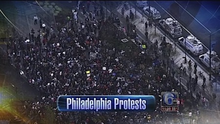 philadelphia protest march